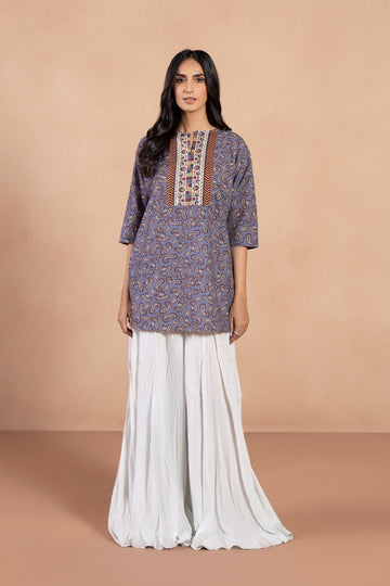 Sapphire PB PP22V12 2 1 Printed Khaddar Kurti Winter Vol 1 RTW 2022 Online Shopping